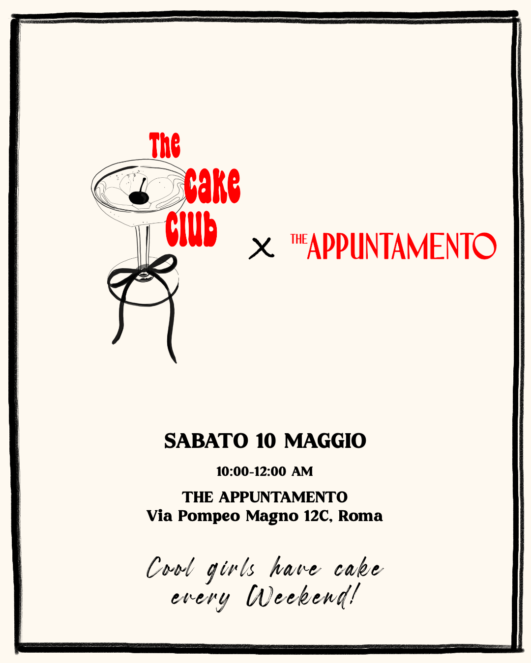 SABATO 10 MAGGIO